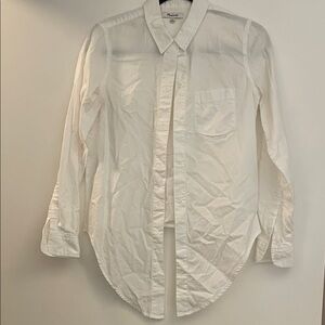 Madewell Crisp White Button Down Shirt